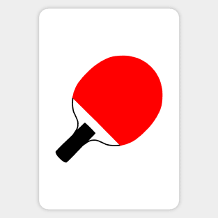 Table Tennis Racket Sticker